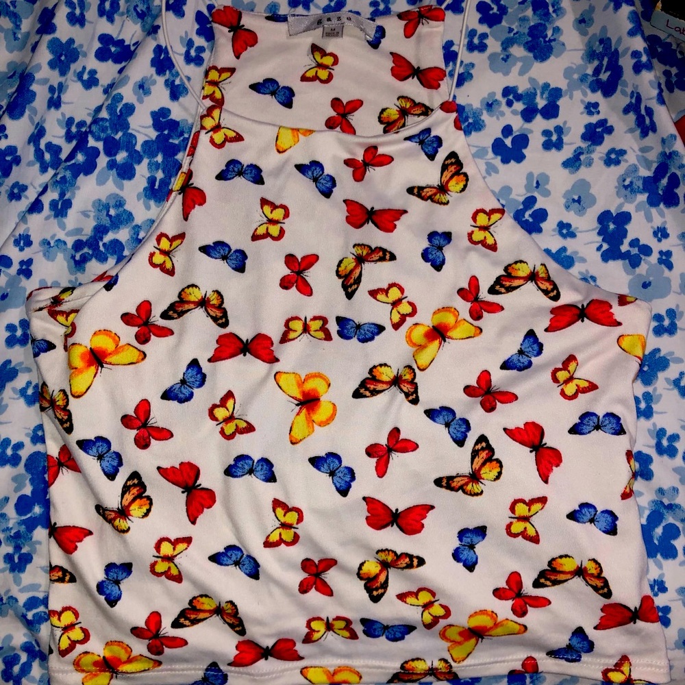Butterfly cami top